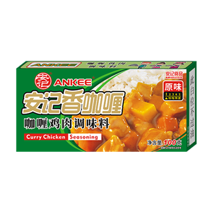 100g安记咖喱鸡肉